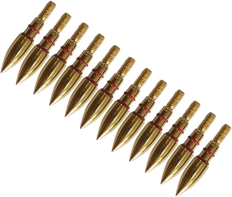 Linkboy Archery 12PCS Arrow Points Tips 75 90 100 125 150 200 250 300 350 Grain Broadheads Arrow Head Insert Hunting Archery Accessories Bows - Image 1